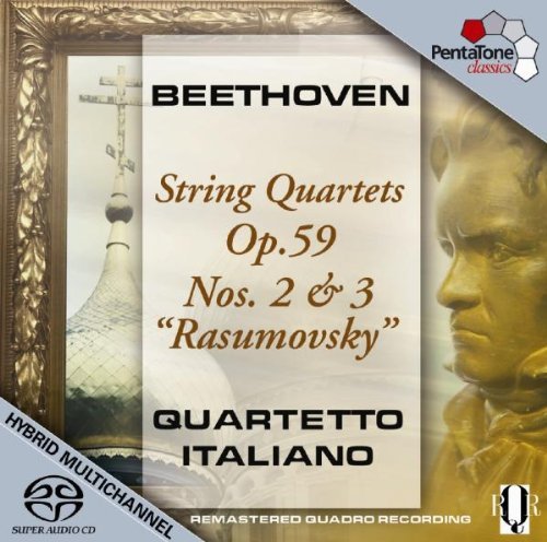 Ludwig Van Beethoven/Str Qts/Rasumovsky@Sacd/Hybrid