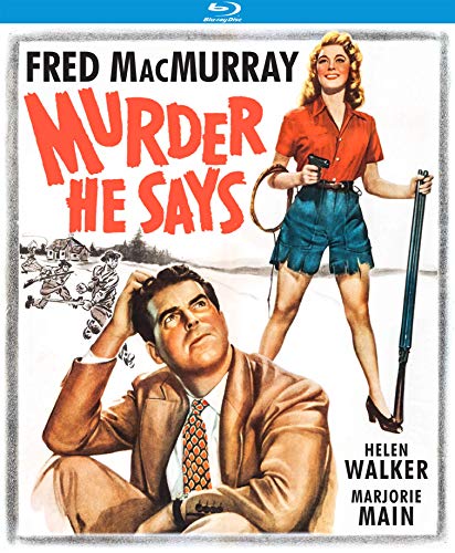 Murder He Says/Macmurray/Walker/Main@Blu-Ray@NR