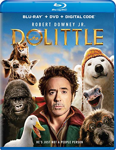 Dolittle/Downey/Banderas@Blu-Ray/DVD/DC@PG