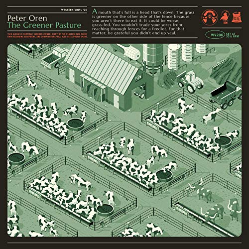 Peter Oren/Greener Pasture (Color Vinyl)@Amped Exclusive