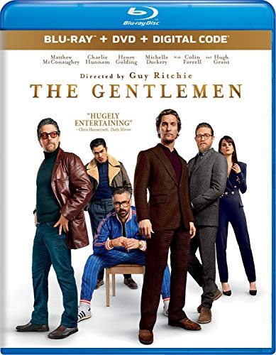 The Gentlemen Mcconaughey Hunnam Farrell Blu Ray DVD Dc R 