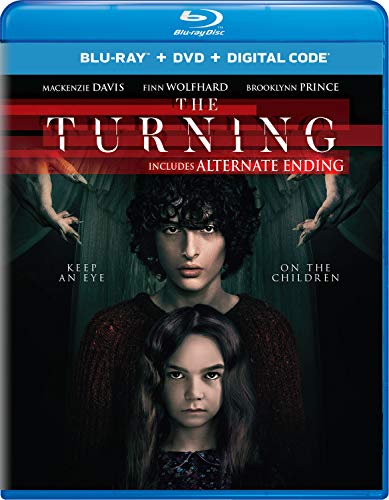 The Turning (2020) Davis Wolfhard Prince Blu Ray DVD Dc Pg13 