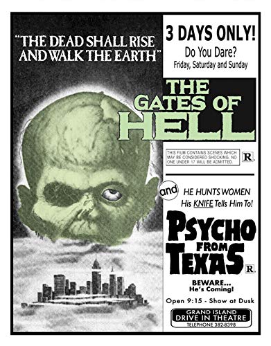 Gates of Hell/Psycho From Texas/Drive-in Double Feature@Blu-Ray@NR