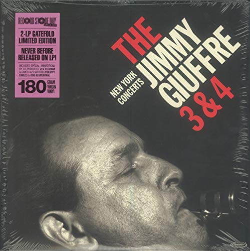 Jimmy Giuffre The 3 & 4 New York Concerts 2 Lp Rsd Exclusive Ltd. 1 500 