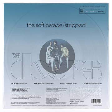 The Doors/Soft Parade Stripped@180g Clear Vinyl, Numbered@RSD Exclusive/Ltd. 6000