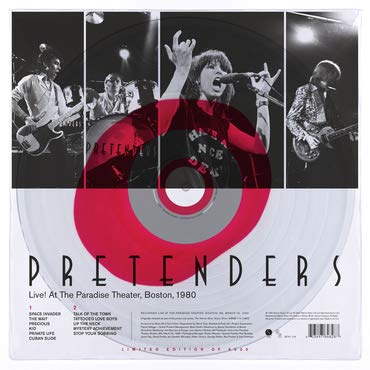 Pretenders/Live Paradise Boston@140g Clear Vinyl@RSD Exclusive/Ltd. 3500