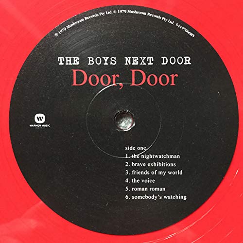 The Boys Next Door Door Door Red Vinyl Rsd Exclusive Ltd. 2250 
