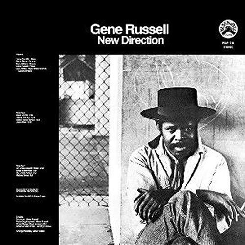 Gene Russell/New Direction@Clear With Heavy Black Swirl Vinyl@RSD Exclusive/Ltd. 1000