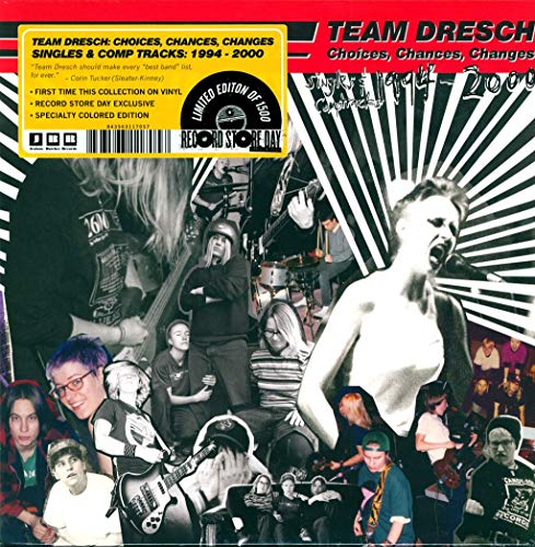 Team Dresch Choices Chances Changes Pink Vinyl Rsd Exclusive Ltd. 1000 
