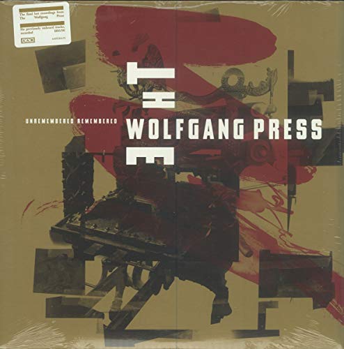 Wolfgang Press Unremembered Remembered Red Vinyl Rsd Exclusive Ltd. 1500 