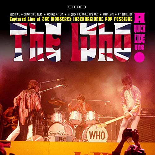 The Who/A Quick Live One@Red/White/Blue Striped Vinyl@RSD Exclusive/Ltd. 7500
