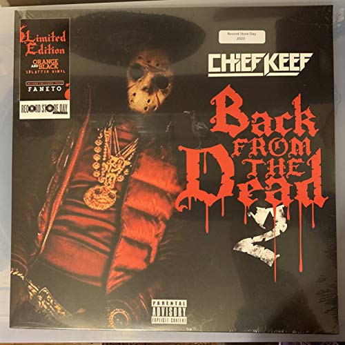 Chief Keef/Back From The Dead 2@2 LP Black & Orange Splatter Vinyl@RSD Exclusive/Ltd. 2000
