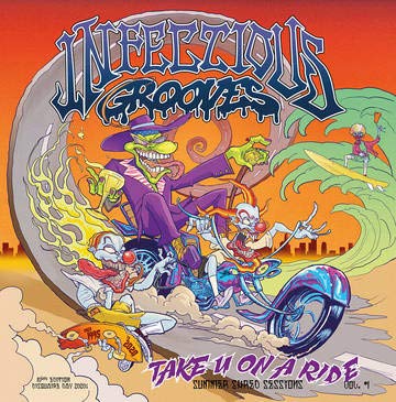 Infectious Grooves/Take You On A Ride (EP)@Transparent Orange Vinyl@RSD Exclusive/Ltd. 2000