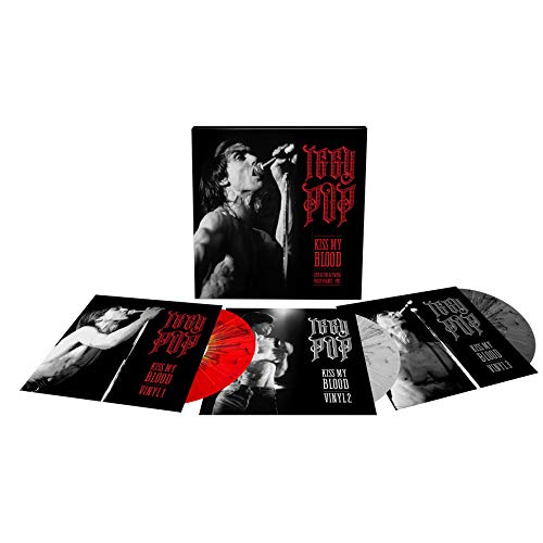 Iggy Pop/Kiss My Blood@3 LP Opaque Red & White Splatter Vinyl + DVD@RSD Exclusive/Ltd. 3000