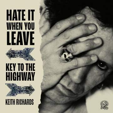 Keith Richards/Hate It When You Leave b/w Key To The Highway@Red Vinyl@RSD Exclusive/Ltd. 4000