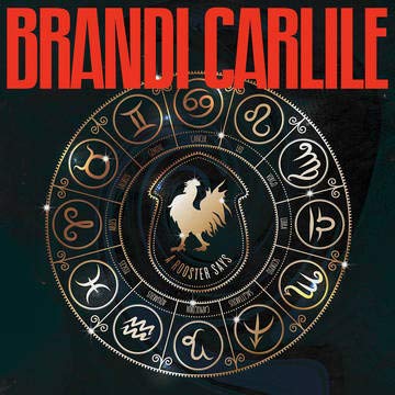 Brandi Carlile A Rooster Says Yellow Vinyl With Black Splash & Etching On Side B Rsd Exclusive Ltd. 12000 