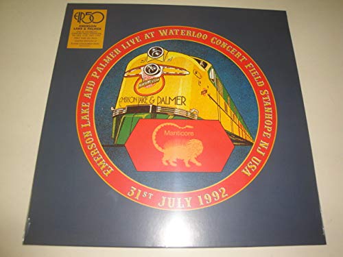Emerson, Lake & Palmer/Live At Waterloo Field, Stanhope, New Jersey, U.S.A., 31st July@Flame-Colored Vinyl@RSD Exclusive/Ltd. 1000