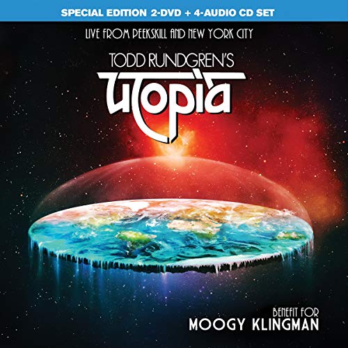 Todd Rundgren's Utopia/Benefit For Moogy Klingman@4 CD + 2 DVD@Amped Exclusive