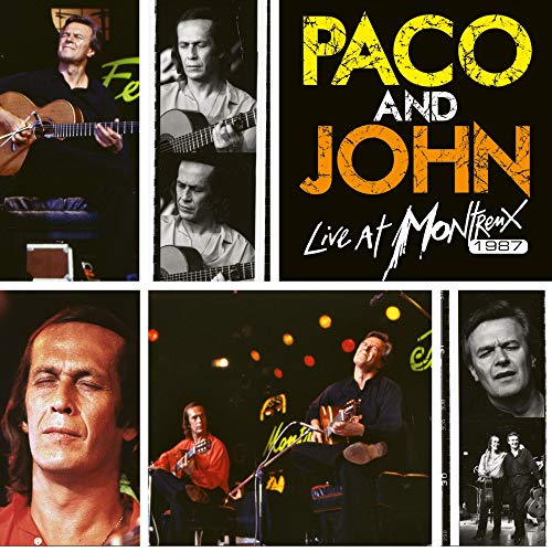 Paco De Lucia/Paco & John Live At Montreux 1987@2 LP Ltd. Yellow/Orange Vinyl