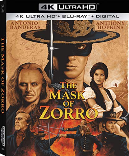 Mask Of Zorro/Banderas/Hopkins/Zeta-Jones@4KUHD@PG13