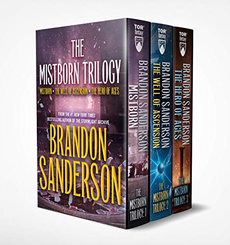 Brandon Sanderson/Mistborn Boxed Set I@ Mistborn, the Well of Ascension, the Hero of Ages