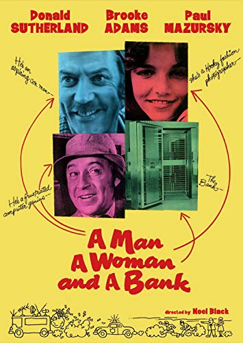 A Man Woman & A Bank/Sutherland/Adams/Mazursky@DVD@PG