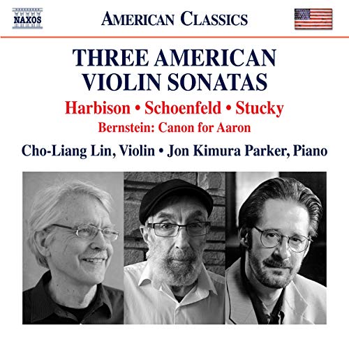 Lin Harbison Schoenfield Three American Violin Sonatas 