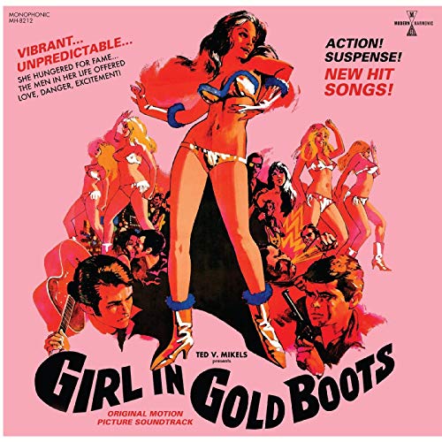 Girl In Gold Boots/soundtrack (gold vinyl)@Gold vinyl + DVD of the full film