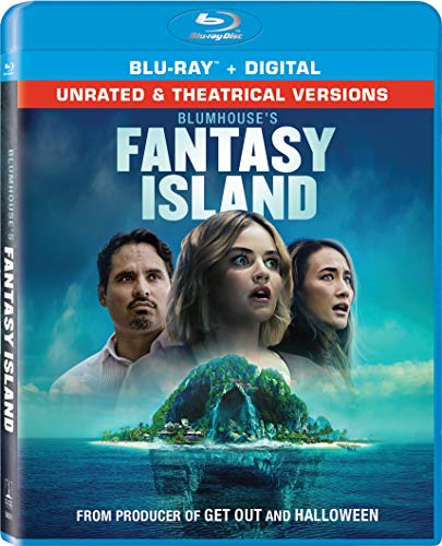 Fantasy Island (2020) Pena Q Hale Blu Ray Dc Unrated & Theatrical Versions 
