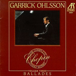 F. Chopin Ballades 1 4 Rondos (2) Ohlsson*garrick (pno) 