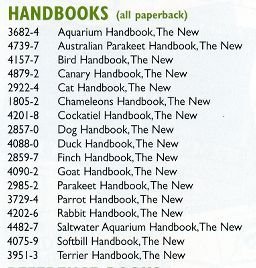 Barrons Books New Terrier Handbook 