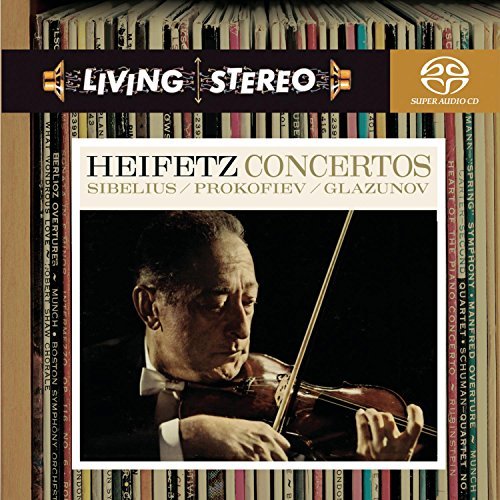 Sibelius/Prokofiev/Glazunov/Sibe/Prok/Claz Vi Ct@Sacd@Heifetz