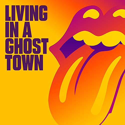 Rolling Stones Living In A Ghost Town (orange 10") 