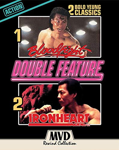 Bloodfight Ironheart Bolo Yeung Double Feature Blu Ray R 