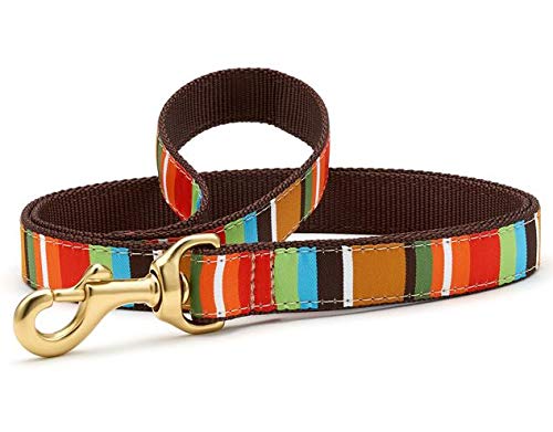 Up Country Lead - Brown Stripe