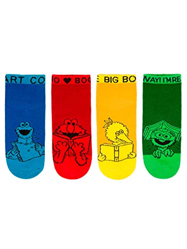 Socks - Ankle/Sesame Street - 4pk