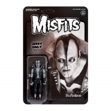 Misfits Jerry Only Figure (black Metal Version) Reaction Super 7 
