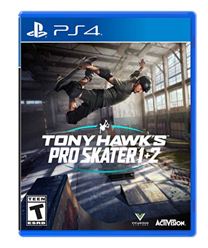 Ps4 Tony Hawk's Pro Skater 1+2 Playstation 4 & Playstation 5 Compatible Game 