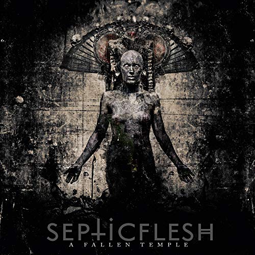 Septicflesh A Fallen Temple 2 Lp Transparent Red Vinyl 