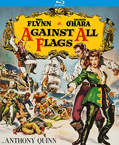Against All Flags/Flynn/O'Hara@Blu-Ray@NR