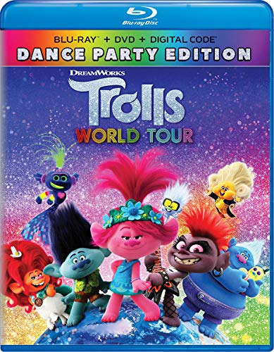 Trolls World Tour Trolls World Tour Blu Ray DVD Dc Pg 