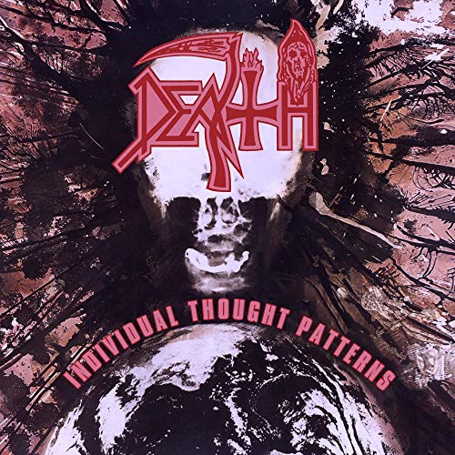 Death/Individual Thought Patterns - Reissue (Color Vinyl)@Clear Vinyl with White Pinwheels with HEAVY Baby Pink, Blood Red & Swamp Green Splatter Vinyl
