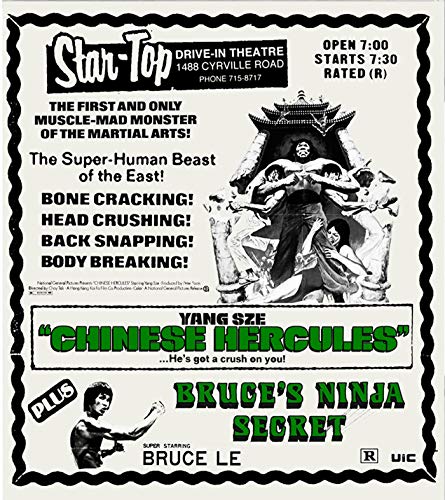 Chinese Hercules/Bruce's Ninja Secret/Drive-In Double Feature@Blu-Ray@NR