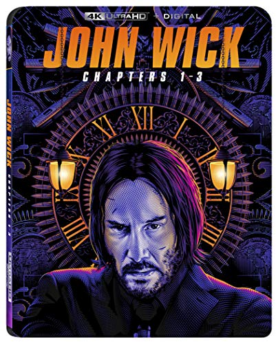 John Wick: Chapters 1-3/Keanu Reeves, Ian McShane, and Lance Reddick@R@4K Ultra HD