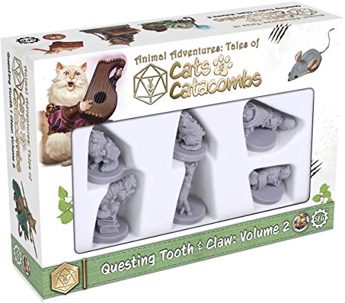 Miniature/Animal Adventures Cats & Catacombs@Questing Tooth And Claw Volume 2