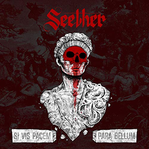 Seether/Si Vis Pacem, Para Bellum (Opaque Red w/ Black Splatter vinyl)@with etched D side@2LP