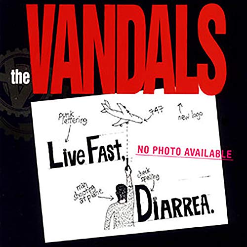 The Vandals Live Fast Diarrhea (25th Anniversary Edition) Explosive Brown Splatter 