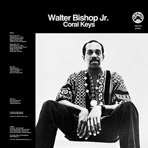 Walter Bishop Jr. Coral Keys Remastered Vinyl Edition 