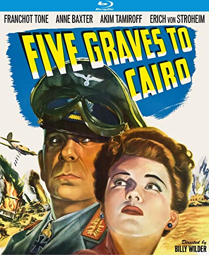 Five Graves To Cairo/Baxter/Tone/Stroheim@Blu-Ray@NR