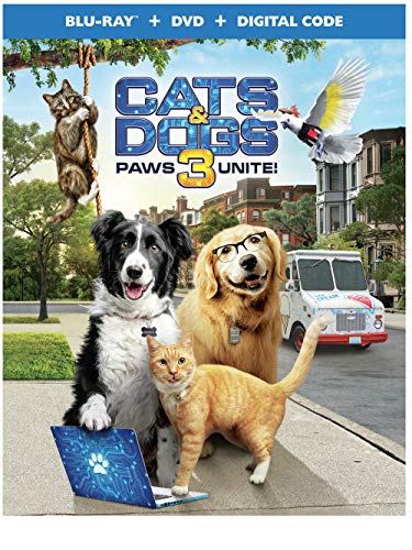 Cats & Dogs 3 Paws Unite Cats & Dogs 3 Paws Unite Blu Ray DVD Dc Pg 